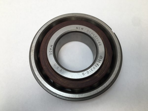 Angular Contact Ball Bearing – Straight Bore, 50 mm ID, 110 mm OD, 27 mm Width, Open.
