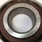 Angular Contact Ball Bearing – Straight Bore, 50 mm ID, 110 mm OD, 27 mm Width, Open.