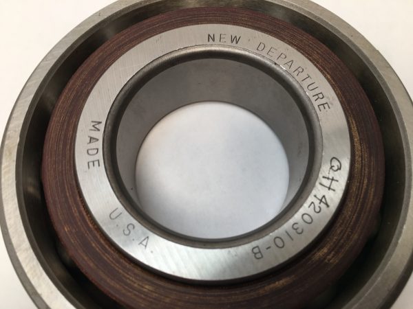 Angular Contact Ball Bearing – Straight Bore, 50 mm ID, 110 mm OD, 27 mm Width, Open.