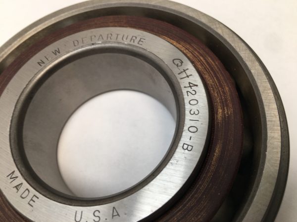 Angular Contact Ball Bearing – Straight Bore, 50 mm ID, 110 mm OD, 27 mm Width, Open.