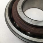Angular Contact Ball Bearing – Straight Bore, 50 mm ID, 110 mm OD, 27 mm Width, Open.