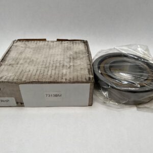 Angular Contact Bearing - 65 mm ID, 140 mm OD, 33 mm Width, Open, 40° Contact Angle