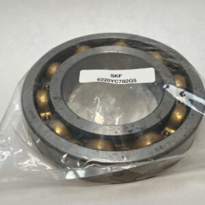 Deep Groove Ball Bearing - Straight Bore, 100 mm ID, 180 mm OD, 34 mm Width, Open.