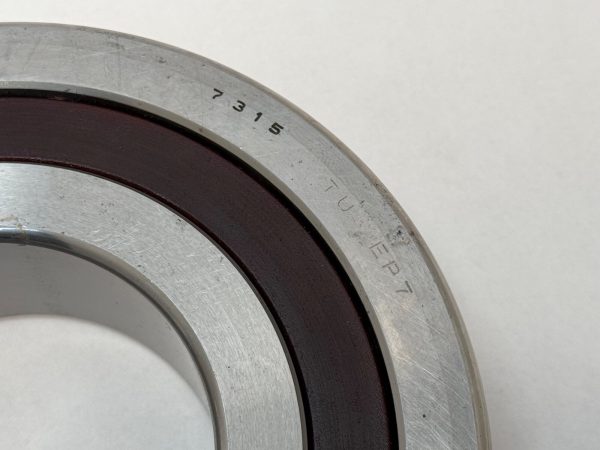 Angular Contact Ball Bearing – 75 mm ID, 160 mm OD, 37 mm Width, Open, 15° Contact Angle.