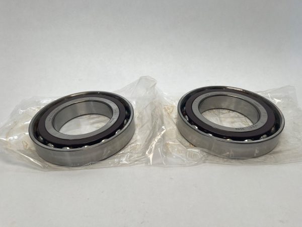 Angular Contact Ball Bearing – Straight Bore, 85 mm ID, 150 mm OD, 28 mm Width, Open.