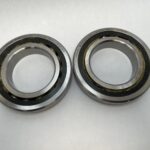 Super Precision Angular Contact Ball Bearing – Straight Bore, 80 mm ID, 140 mm OD, 26 mm Width, Open, 15° Contact Angle, Universal Light Preload.