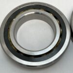 Super Precision Angular Contact Ball Bearing – Straight Bore, 80 mm ID, 140 mm OD, 26 mm Width, Open, 15° Contact Angle, Universal Light Preload.