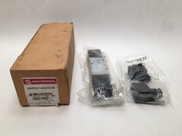 NORGREN V60P511AA218JB Solenoid Valve V60-P511A-A218JB 120VAC 54934-01