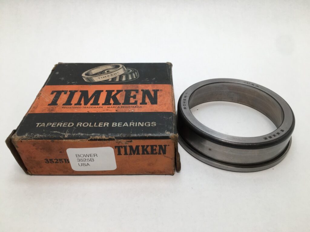 Bower 3525B Flange Taper Roller Bearing Cup / Race 3-7/16″ OD 3525 B USA