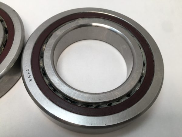 Angular Contact Ball Bearing – Straight Bore, 85 mm ID, 150 mm OD, 28 mm Width, Open, 25° Contact Angle, Normal Internal clearance.