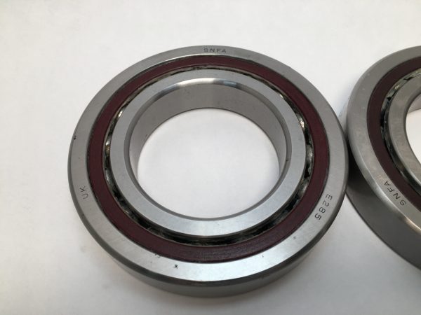 Angular Contact Ball Bearing – Straight Bore, 85 mm ID, 150 mm OD, 28 mm Width, Open, 25° Contact Angle, Normal Internal clearance.