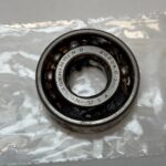 Angular Contact Ball Bearing – Straight Bore, 20 mm ID, 47 mm OD, 14 mm Width, Open.