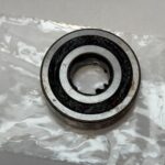 Angular Contact Ball Bearing – Straight Bore, 20 mm ID, 47 mm OD, 14 mm Width, Open.
