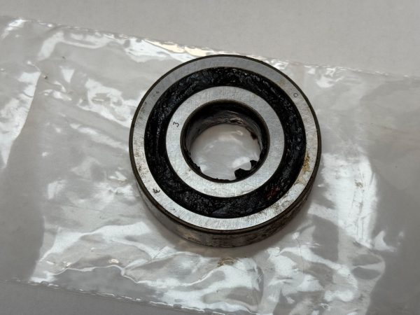 Angular Contact Ball Bearing – Straight Bore, 20 mm ID, 47 mm OD, 14 mm Width, Open.