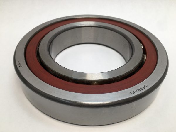 Angular Contact Ball Bearing – 100 mm ID, 180 mm OD, 34 mm Width, Open, 15° Contact Angle, Light Preload.