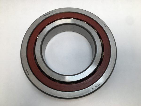 Angular Contact Ball Bearing – 100 mm ID, 180 mm OD, 34 mm Width, Open, 15° Contact Angle, Light Preload.