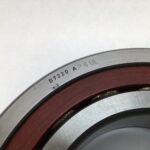 Angular Contact Ball Bearing – 100 mm ID, 180 mm OD, 34 mm Width, Open, 15° Contact Angle, Light Preload.