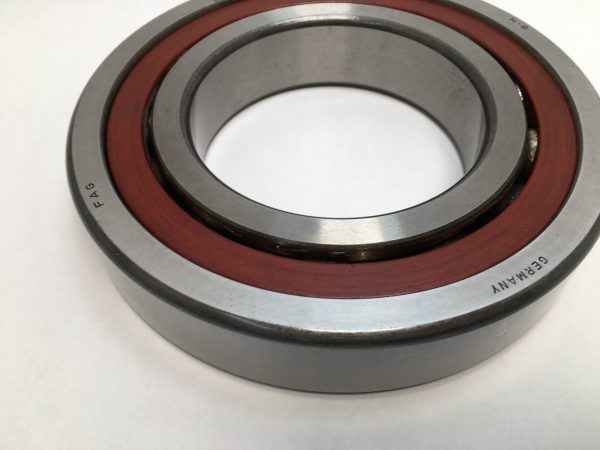Angular Contact Ball Bearing – 100 mm ID, 180 mm OD, 34 mm Width, Open, 15° Contact Angle, Light Preload.