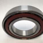 Angular Contact Ball Bearing – 100 mm ID, 180 mm OD, 34 mm Width, Open, 15° Contact Angle, Light Preload.