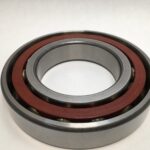Angular Contact Ball Bearing – 100 mm ID, 180 mm OD, 34 mm Width, Open, 15° Contact Angle, Light Preload.