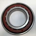 Angular Contact Ball Bearing – 100 mm ID, 180 mm OD, 34 mm Width, Open, 15° Contact Angle, Light Preload.