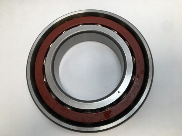 Angular Contact Ball Bearing – 100 mm ID, 180 mm OD, 34 mm Width, Open, 15° Contact Angle, Light Preload.