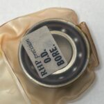Angular Contact Ball Bearing – 20 mm ID, 42 mm OD, 12 mm Width, Open, 15° Contact Angle, Light Preload.