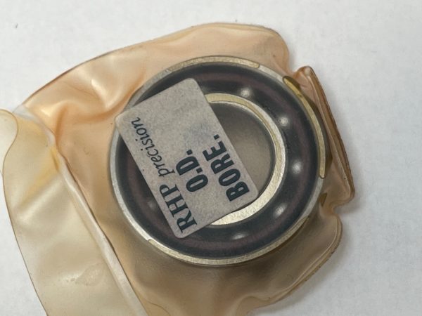 Angular Contact Ball Bearing – 20 mm ID, 42 mm OD, 12 mm Width, Open, 15° Contact Angle, Light Preload.