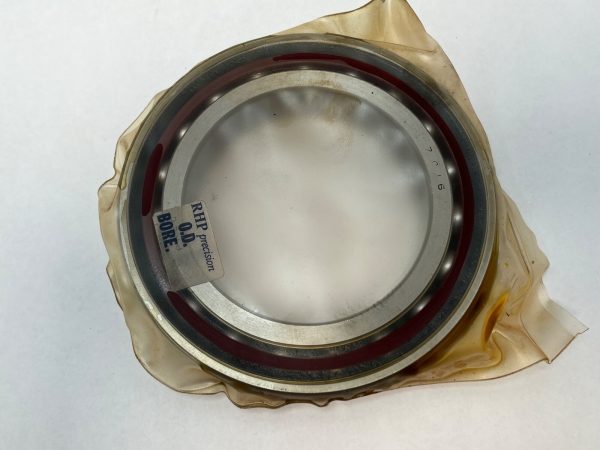 Spindle Angular Contact Ball Bearing – 80 mm ID, 125 mm OD, 22 mm Width, Open, 15° Contact Angle, Light Preload.