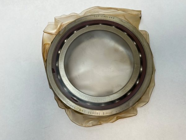 Spindle Angular Contact Ball Bearing – 80 mm ID, 125 mm OD, 22 mm Width, Open, 15° Contact Angle, Light Preload.