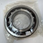 Angular Contact Ball Bearing – 100 mm ID, 180 mm OD, 34 mm Width, Open, 15° Contact Angle.