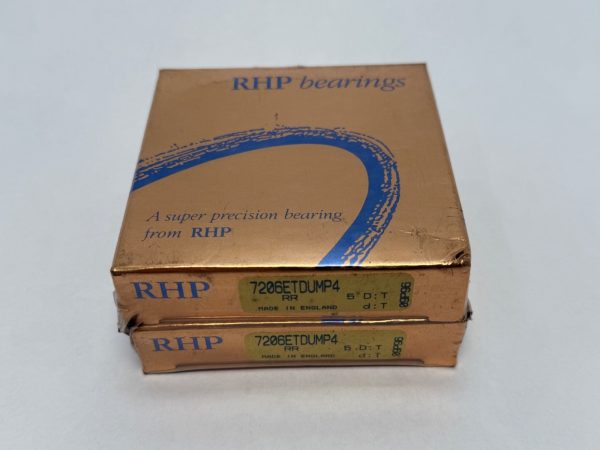 Angular Contact Bearing – 30 mm ID, 62 mm OD, 16 mm Width, Open, 25° contact angle, Medium preload.