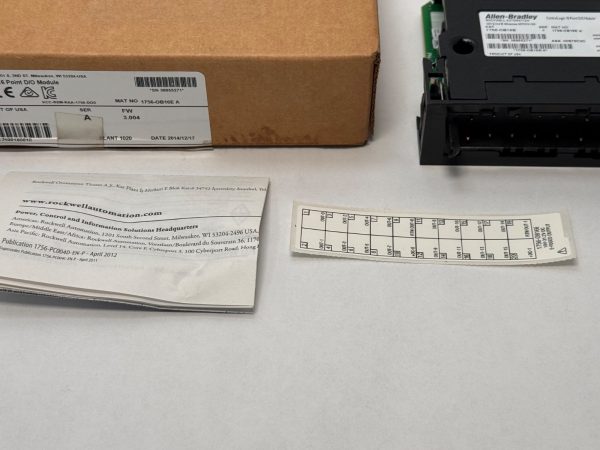 Allen-Bradley 1756-OB16E ControlLogix 16 Point D/O Module SER A 1756OB16E