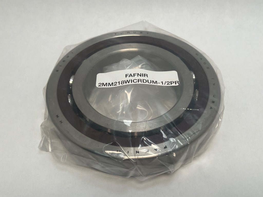 Angular Contact Ball Bearing - Straight Bore, 90 mm ID, 160 mm OD, 30 mm Width, Open, 15° Contact Angle, Without Snap Ring