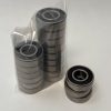 Deep Groove Ball Bearing - Straight Bore, 15 mm ID, 35 mm OD, 11 mm Width, Double Rubber Seal, Without Snap Ring 18 pcs