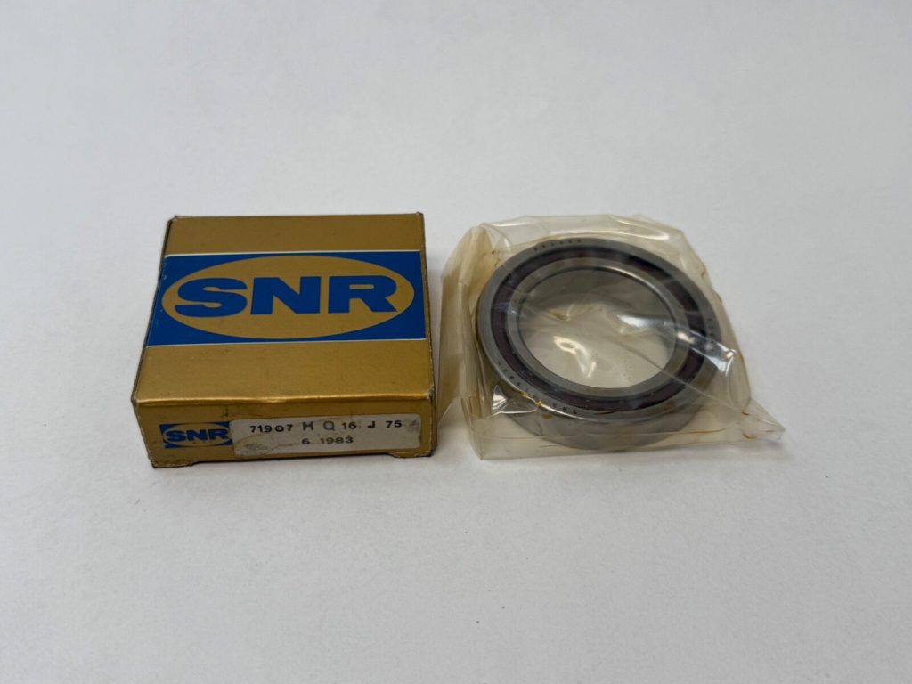 Angular Contact Ball Bearing - 35 mm ID, 55 mm OD, 10 mm Width, Open, 25° Contact Angle, Light Preload.