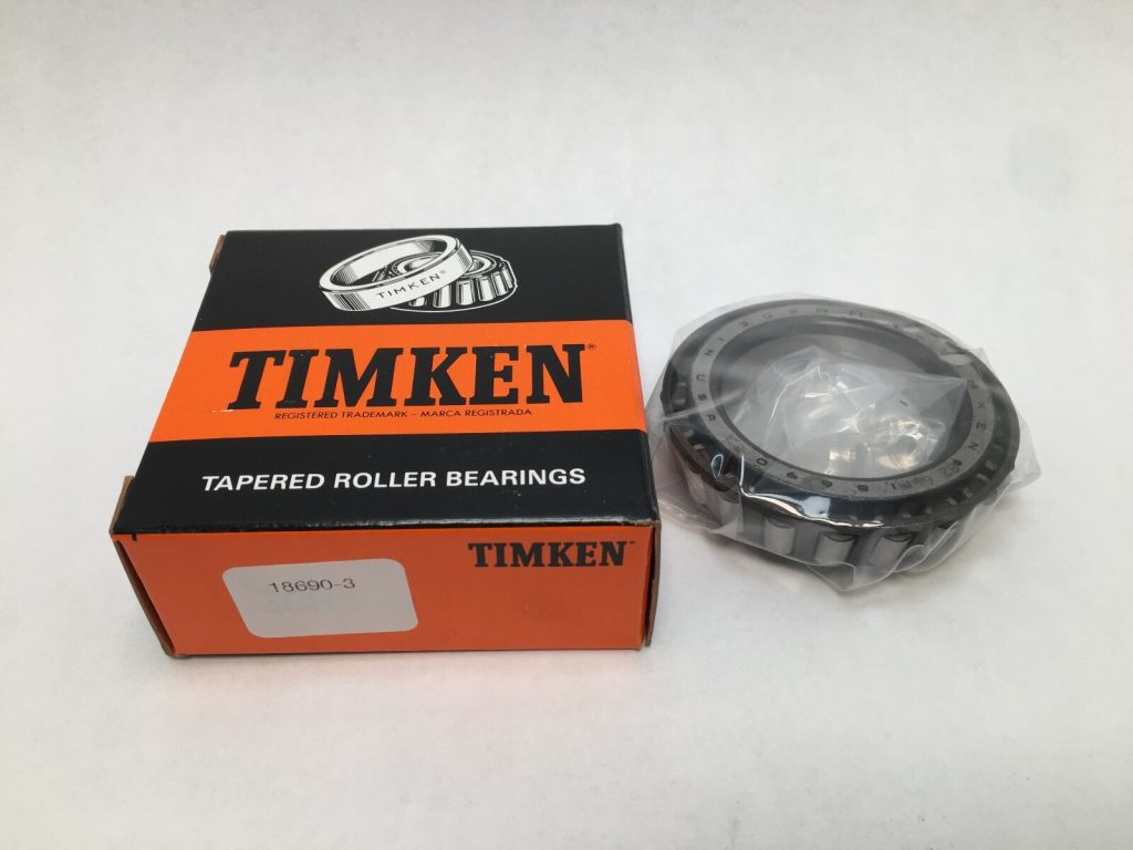 Taper Roller Bearing Cone - Straight Bore, 1.8125 in ID, 0.6875 in Width, Imperial 18600 Series.