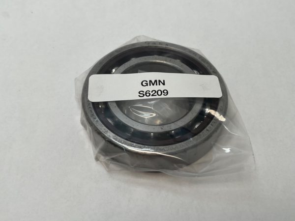 GMN S6209CTA angular contact ball bearing in plastic packaging with label