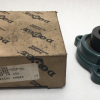 Flange Mount Bearing - 3 Bolt, 1-7/16 in Bore, Cast Iron Housing, Intermediate Duty, Eccentric Collar Locking.