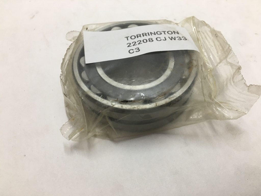 Spherical Roller Bearing - Straight Bore, 40 mm ID, 80 mm OD, 23 mm Width, Open, C3 Internal clearance.