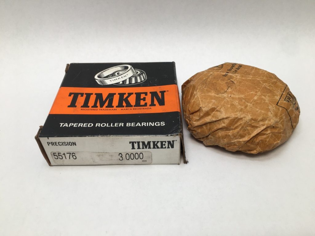 Timken 55176-3 Tapered Roller Bearing Cone with 1 3/4" Bore and 1.0594" Width. Case carburized steel for high load capacity in heavy-duty machinery and automotive applications in the New York area.