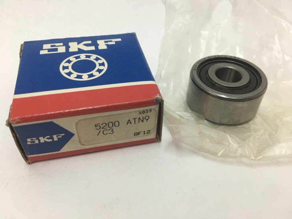 Angular Contact Ball Bearing - 10 mm ID, 30 mm OD, 14.3 mm Width, Open, 25°, C3 Internal Clearance.