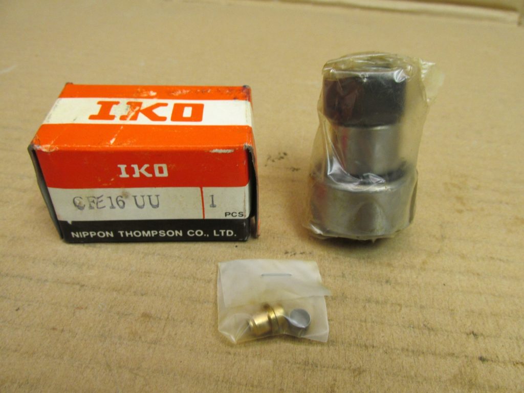 Cam Follower - Eccentric Stud, 16 mm Stud Diameter, 35 mm Roller Diameter, 52.1 mm Length, Double Rubber Seal.