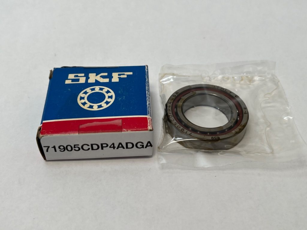 SKF 71905-CDGA/P4A Super Precision Bearing 25x42x9mm. P4A class, 15° contact angle. Universally matchable for high-speed spindle applications.