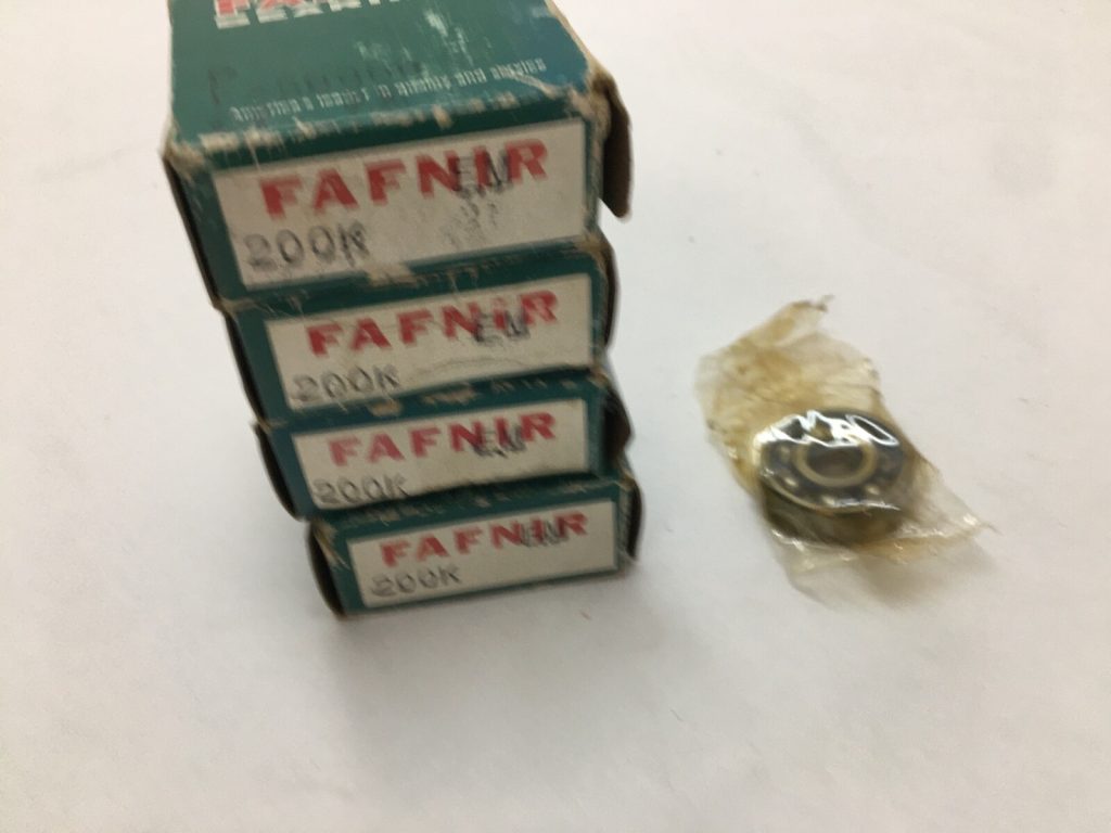 FAFNIR 200K Bearing Open 10x30x9 mm 200 K 6200 C3 USA 7 pcs