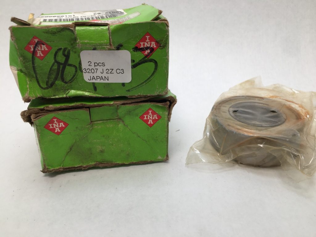 Double Row Angular Contact Bearing - Straight Bore, 35 mm ID, 72 mm OD, 27 mm Width, Double Shield, 30¡ Contact Angle, Set