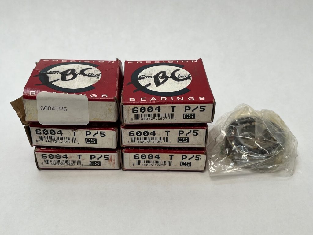 Deep Groove Ball Bearing - Straight Bore, 20 mm ID, 42 mm OD, 12 mm Width, Open, Without Snap Ring 6 pcs