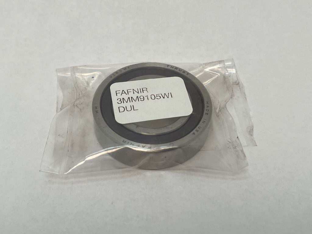Angular Contact Ball Bearing - 25 mm ID, 47 mm OD, 24 mm Width, Open, 25° Contact Angle, Light Preload.