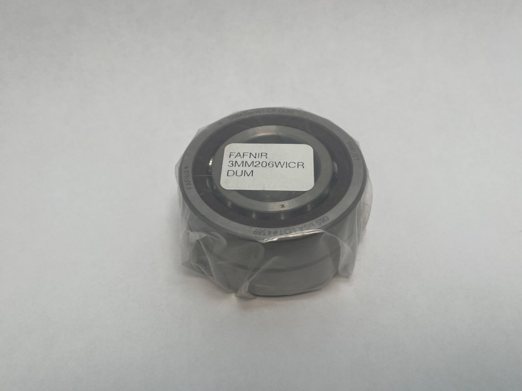 Angular Contact Ball Bearing - Straight Bore, 30 mm ID, 62 mm OD, 16 mm Width, Open, 15° Contact Angle, Medium Preload.