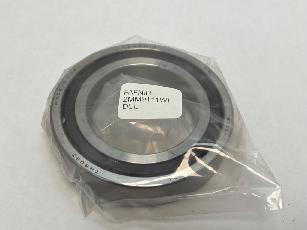 Angular Contact Bearing - 55 mm ID, 90 mm OD, 18 mm Width, Open, 25°, Light preload.